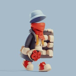 Invisible Friends 3D #3875