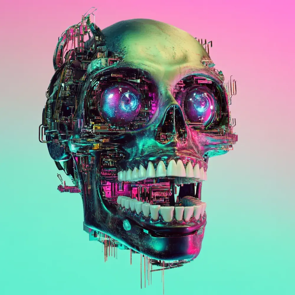 Glitch Skulls #741
