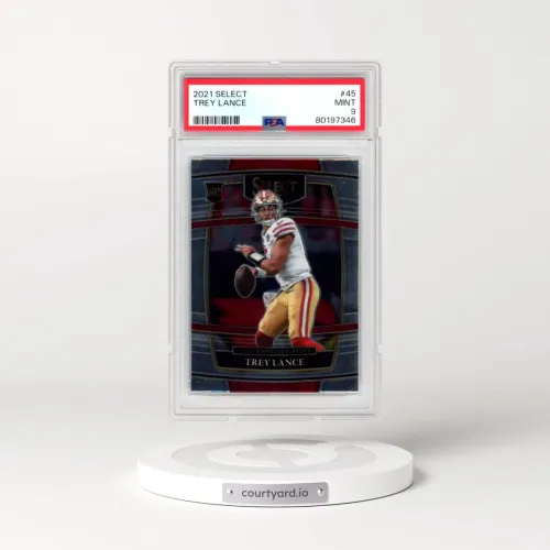 2021 Panini Select #45 Trey Lance (PSA 9 MINT)