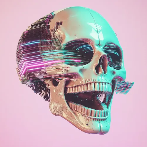 Glitch Skulls #143