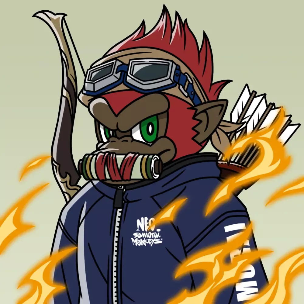 Neo Samurai Monkey #1048