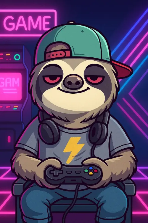 SLOTHANA BASE #028 – MegaBanana Gamer
