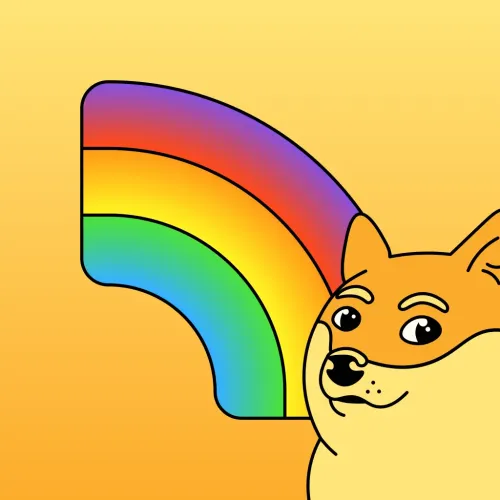 Very Wow Golden Rainbow ✗ The Doge NFT 8 #8