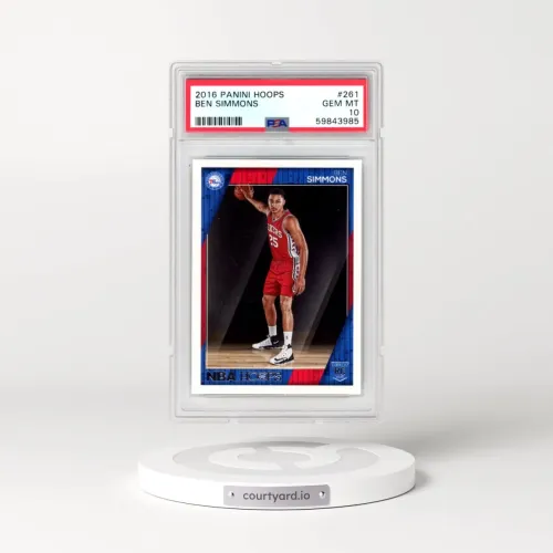 2016 Panini Hoops #261 Ben Simmons (PSA 10 GEM MINT)