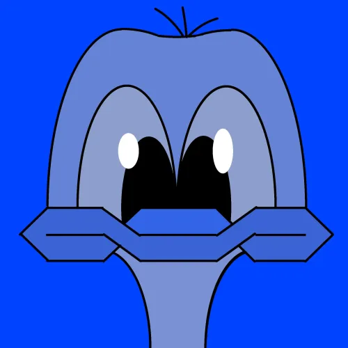 the blue ostrich #2
