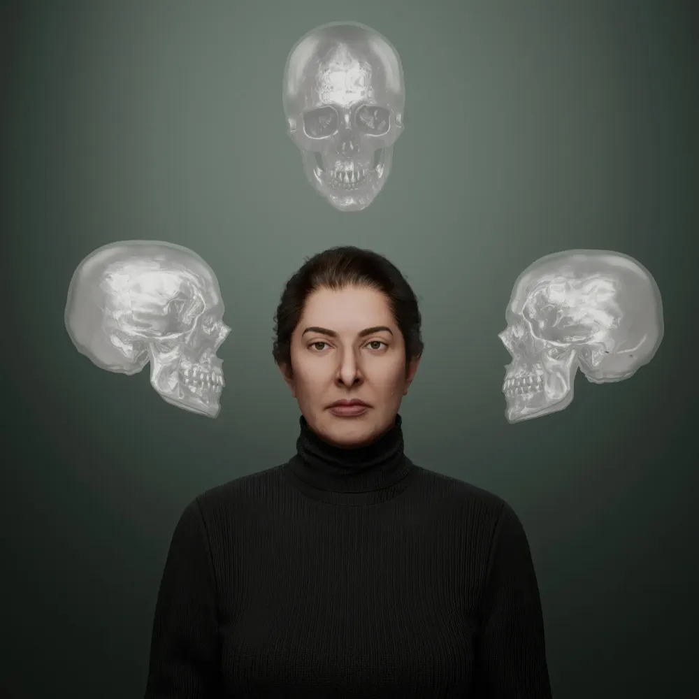 Portrait with Skulls #531