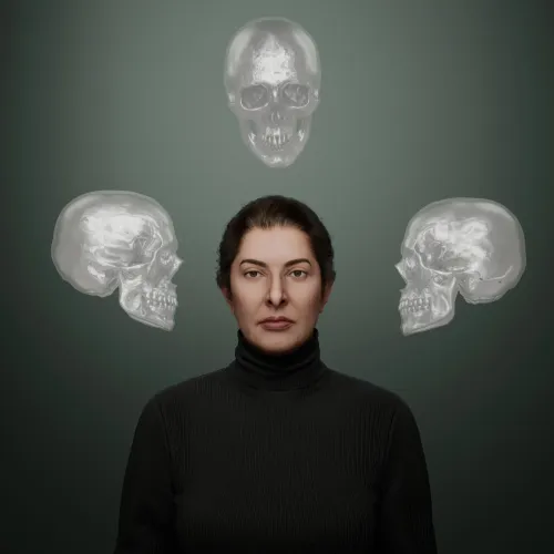 Portrait with Skulls #531