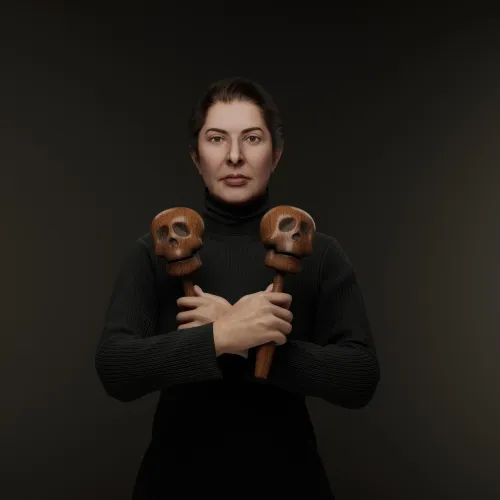 Portrait with Maracas #303
