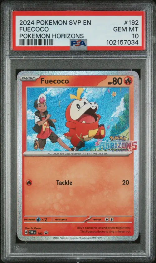 2024 #192 FUECOCO PSA 10 POKEMON