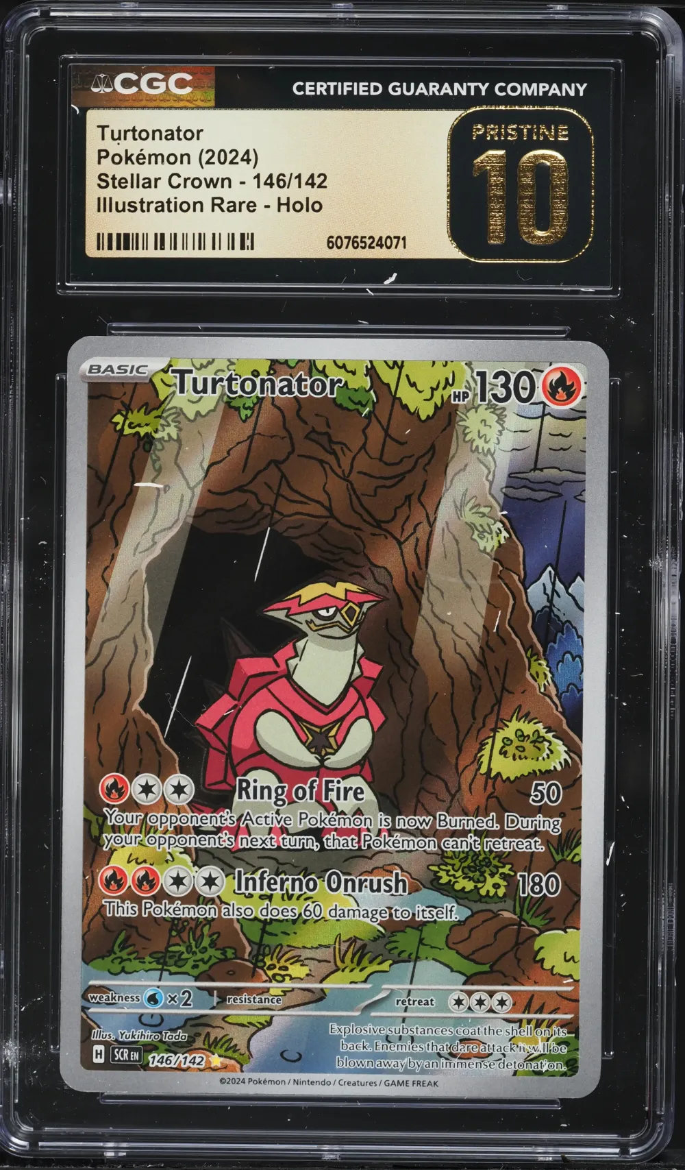 2024 #146 Turtonator CGC 10 Pris