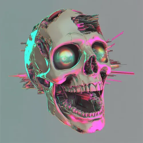 Glitch Skulls #34