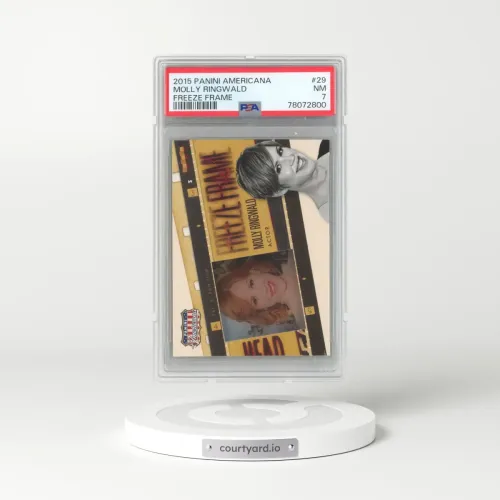 2015 Panini Americana #29 Molly Ringwald - Freeze Frame (PSA 7 NM)