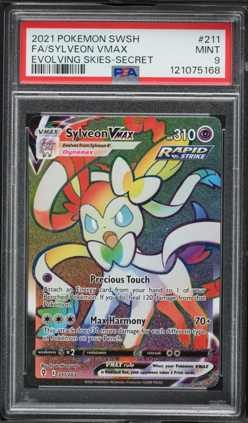 2021 #211 Full Art/Sylveon Vmax 