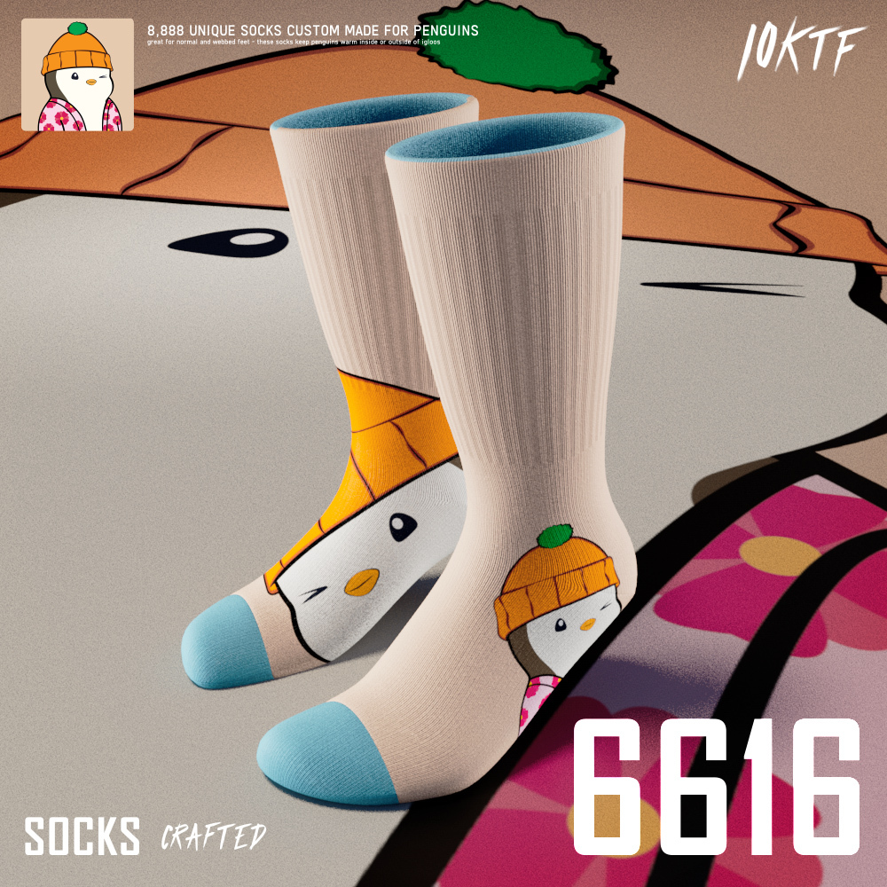 Pudgy Crew Socks #6616