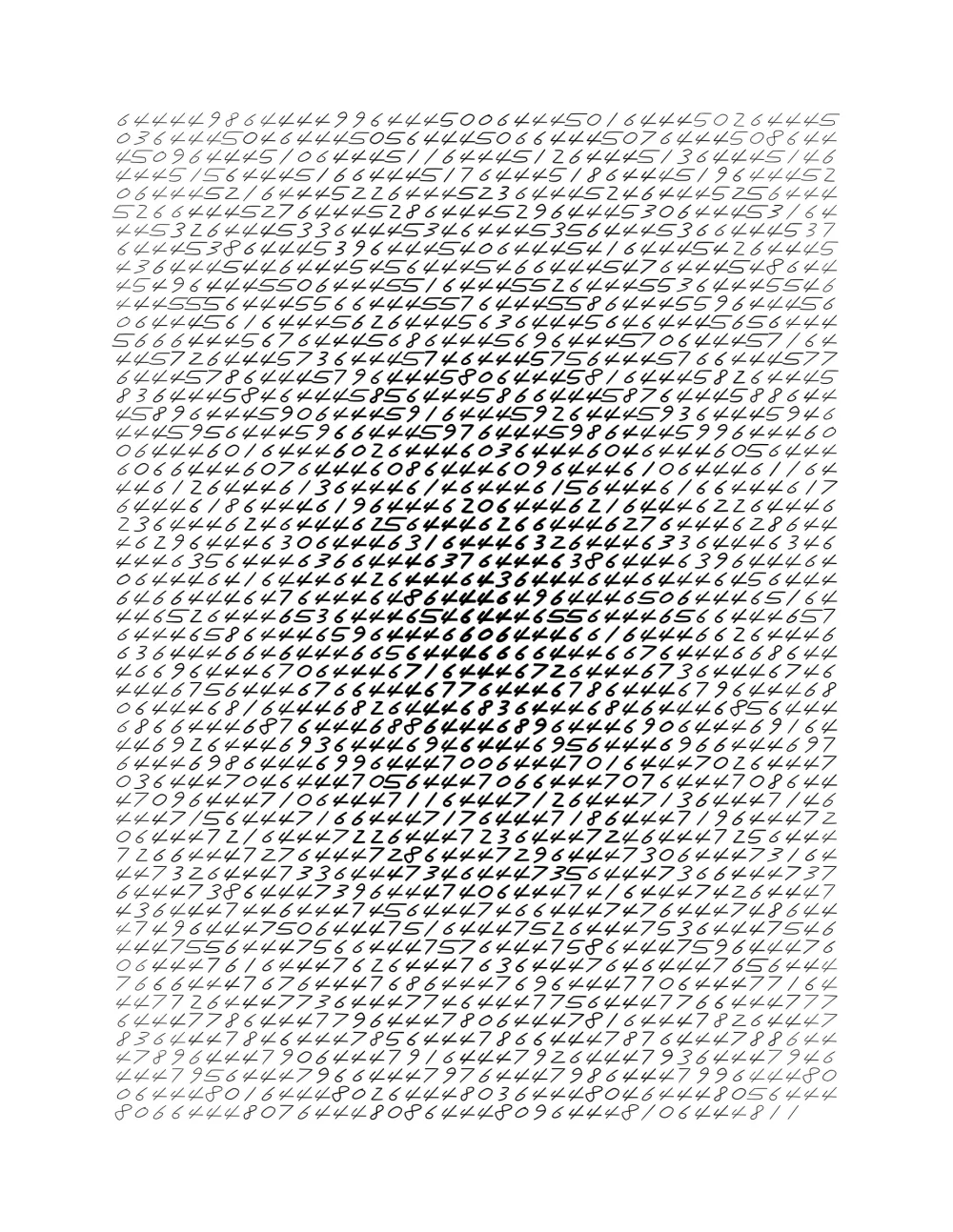 Endless (5,607,250 to Infinity) #2882