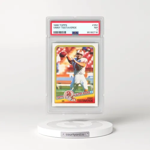 1988 Topps #352 Vinny Testaverde (PSA 7 NM)