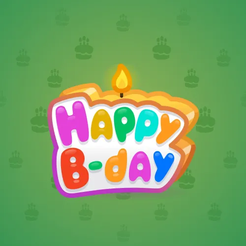 B-Day Candle #203521