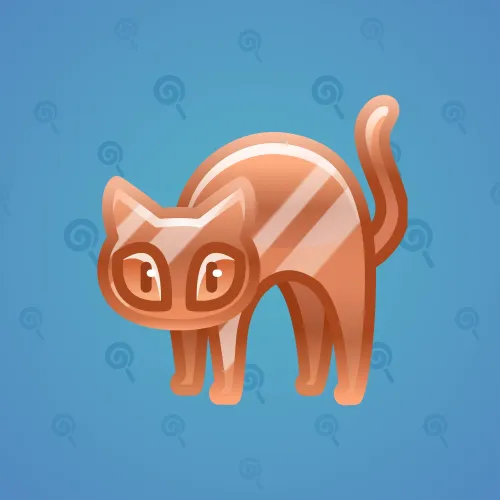 Scared Cat #11098