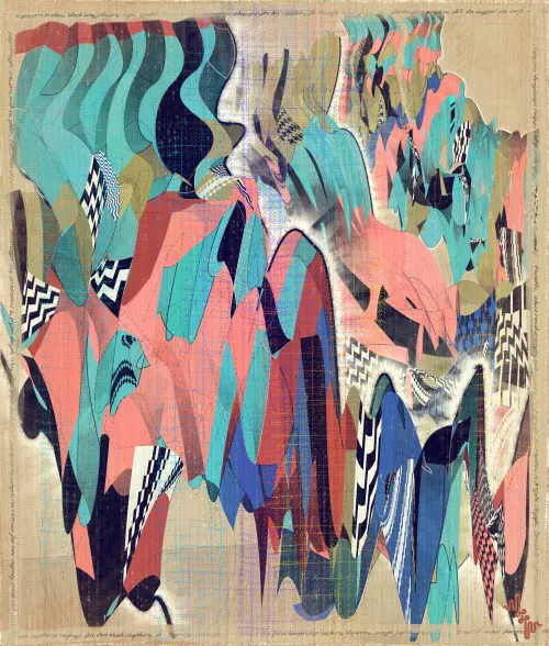 Amplitudes of Canvas #491