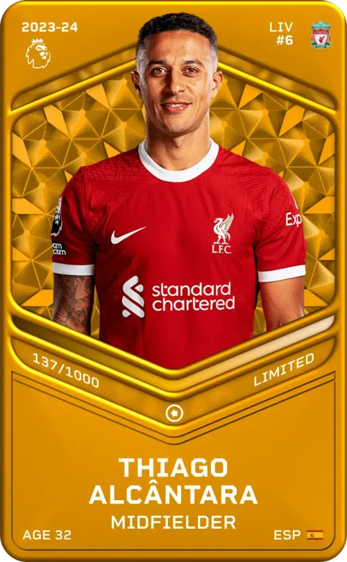 Thiago Alcântara 2023-24 • Limited 137/1000