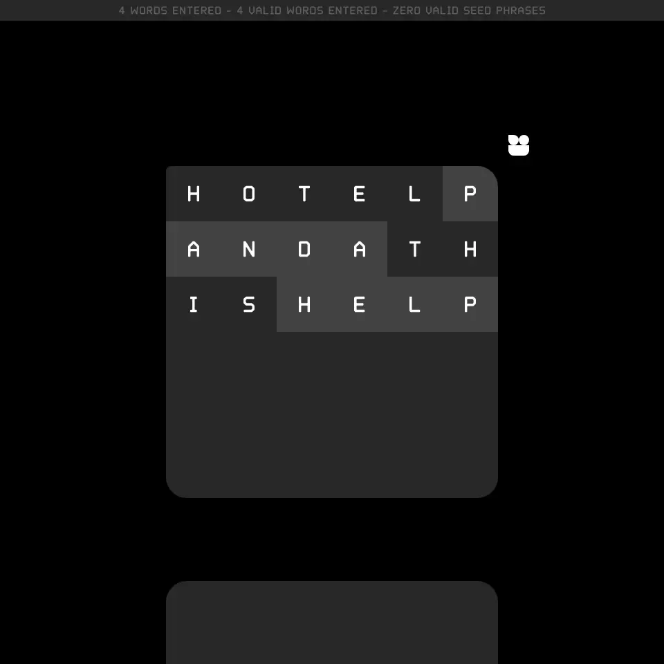 vvords, Set 026, Ed. 20 #6665