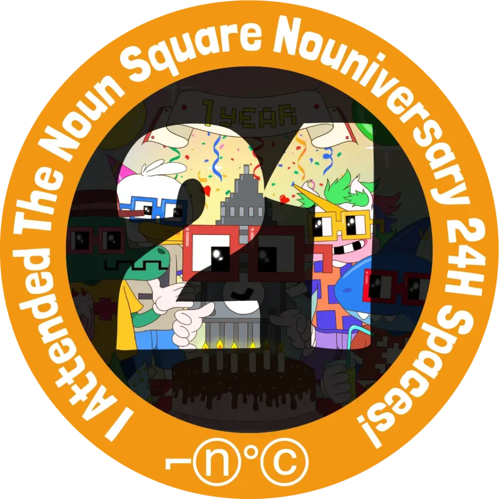 The Noun Square - Nouniversary 24hr Space 21/24 #5466315