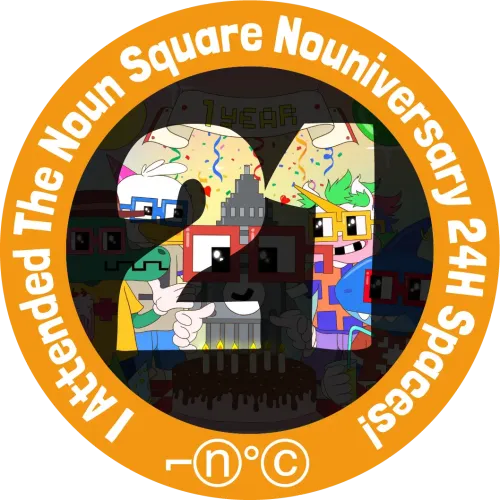 The Noun Square - Nouniversary 24hr Space 21/24 #5466315
