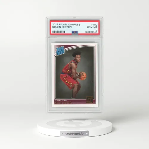 2018 Panini Donruss #180 Collin Sexton (PSA 10 GEM MINT)