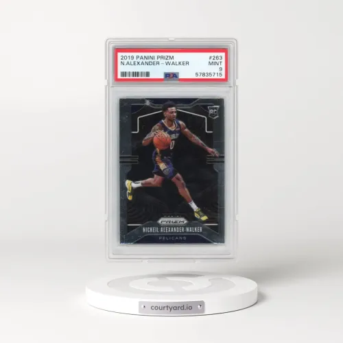 2019 Panini Prizm #263 Nickeil Alexander-Walker (PSA 9 MINT)
