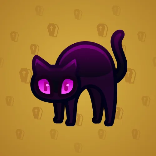 Scared Cat #11684