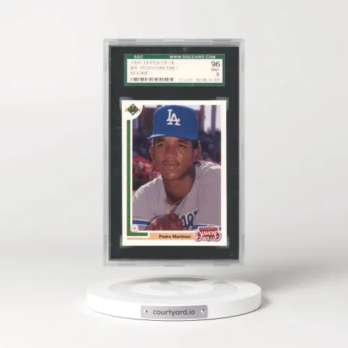 1991 Upper Deck Final Edition #2F Pedro Martinez (SGC 9 MINT)