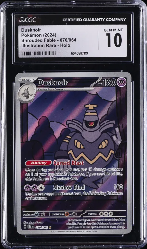 2023 #070 Dusknoir CGC 10 Shroud
