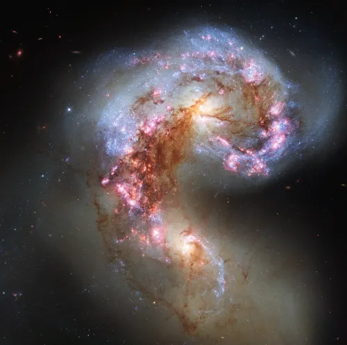 NGC 4038 and NGC 4039 (The Antennae Galaxies) #131