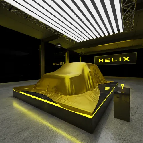 HELIX - MYSTERY CAR GOLD #945