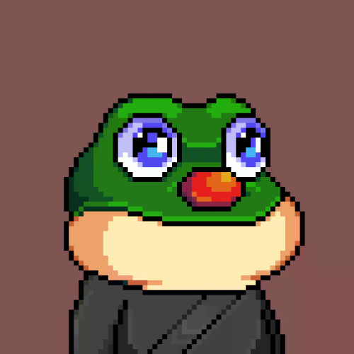Bitcoin Frog ＃7672 （Inscription ＃406079）
