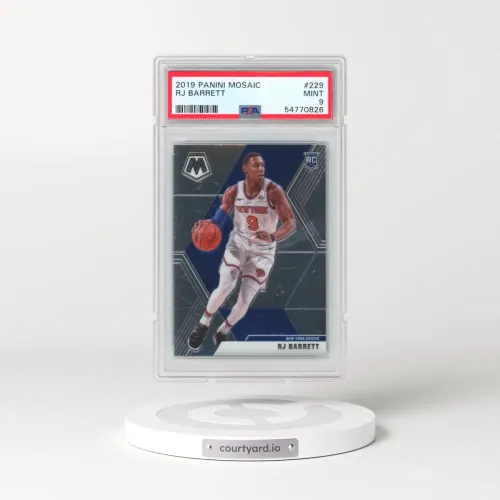 2019 Panini Mosaic #229 RJ Barrett (PSA 9 MINT)