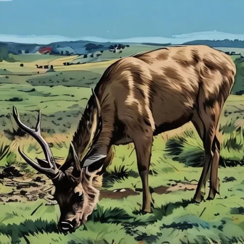 Sambar Majesty — Guardian of Horton Plains #67