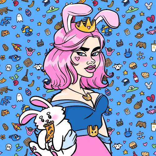 Happy Hunnyversary Bunny Queen #79