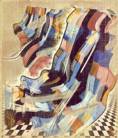 Amplitudes of Canvas #493