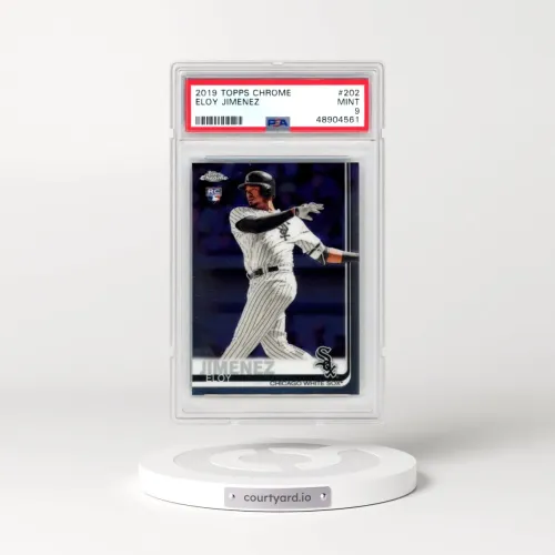 2019 Topps Chrome #202 Eloy Jimenez (PSA 9 MINT)