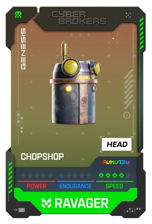 Chopshop Ravager Head #14428
