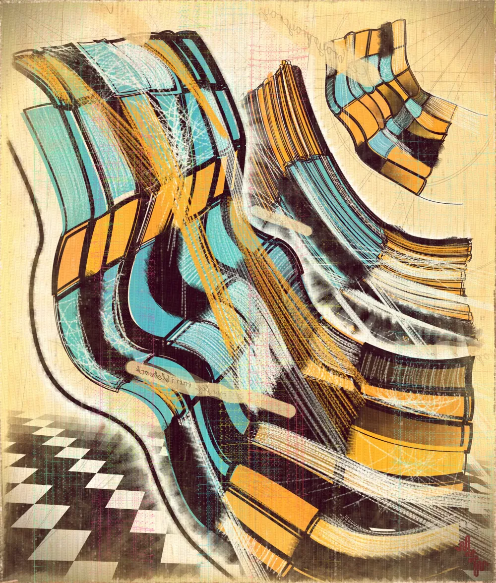 Amplitudes of Canvas #157