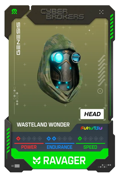 Wasteland Wonder Ravager Head #22512