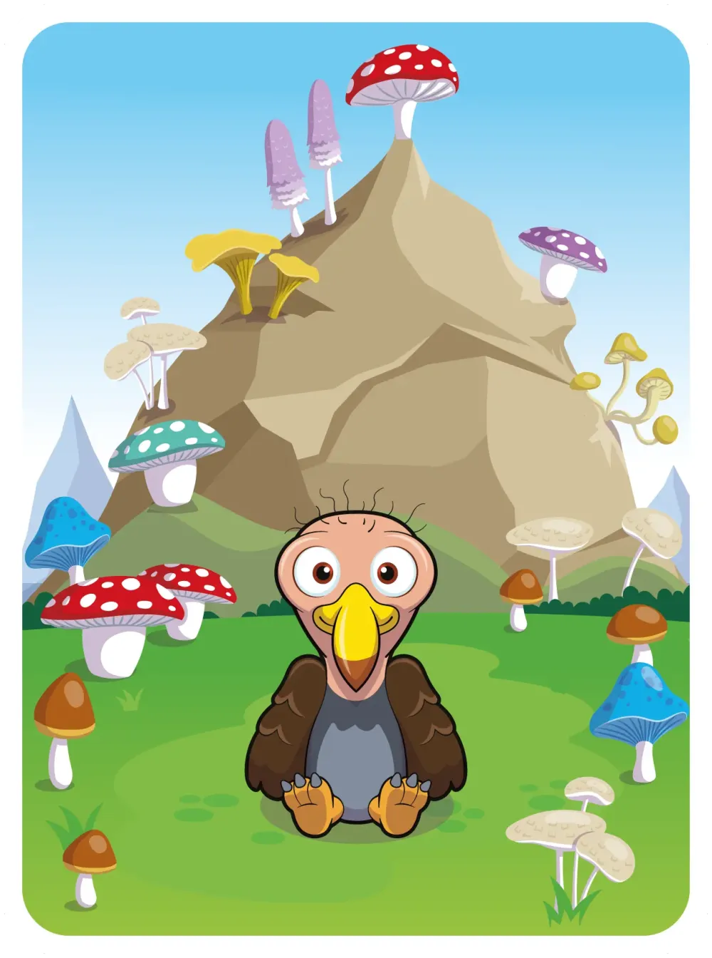 Bubbly Buzzard #50031