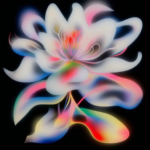 Ethereal Petals of Light #31