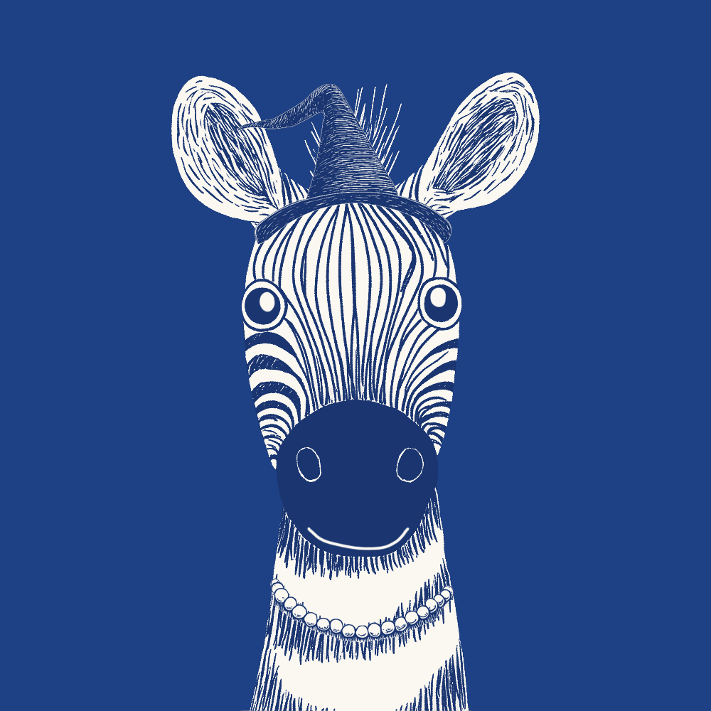 Zoolini - Zebra #2318