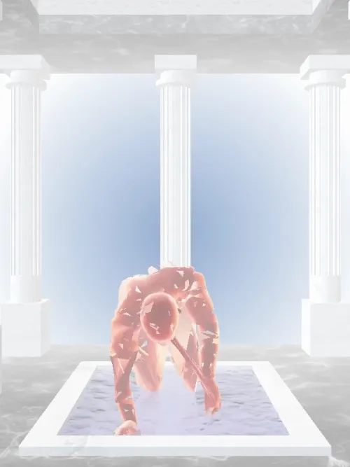 The Crawling Fiery Red Man #6108