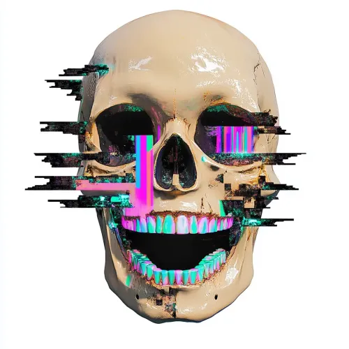 Glitch Skulls #244