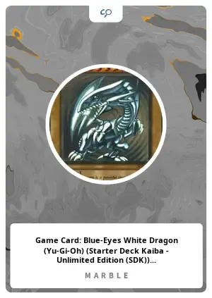 GameCard:Blue-EyesWhiteDragon(Yu-Gi-Oh)(StarterDeckKaiba-UnlimitedEdition(SDK))Col:YGO-SDKUE-EN001 #58726