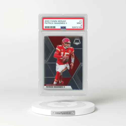 2020 Panini Mosaic #1 Patrick Mahomes II (PSA 9 MINT)